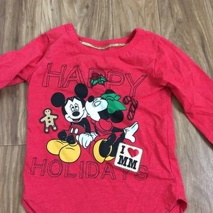 Mickey and Minnie Holiday Shirt